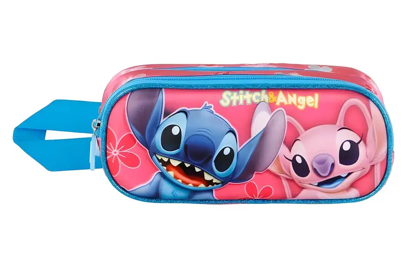 Stitch Match 3D Double Pencil Case – Dual-Compartment Disney Organizer 1
