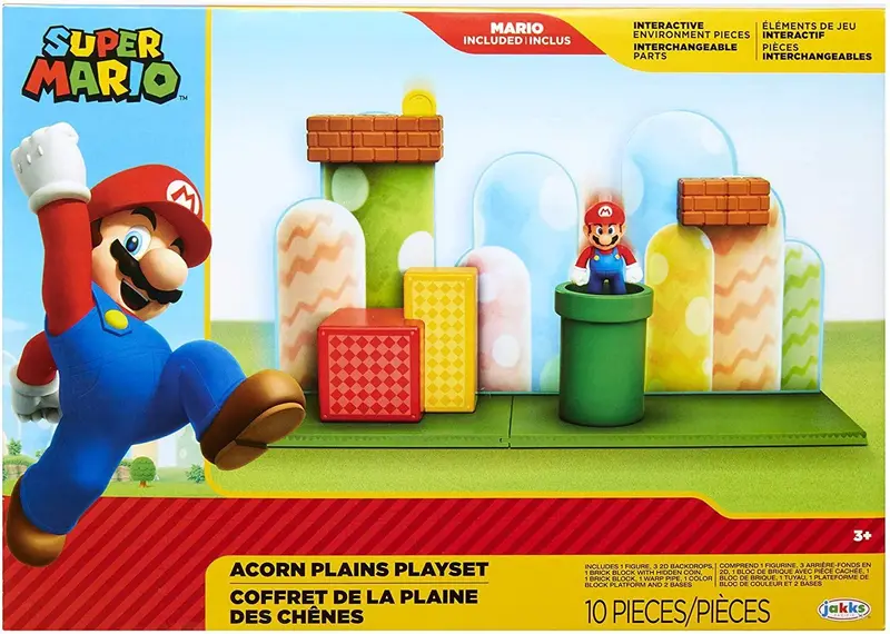 Super Mario Acorn Plains Playset (Model Jpa85991) 1