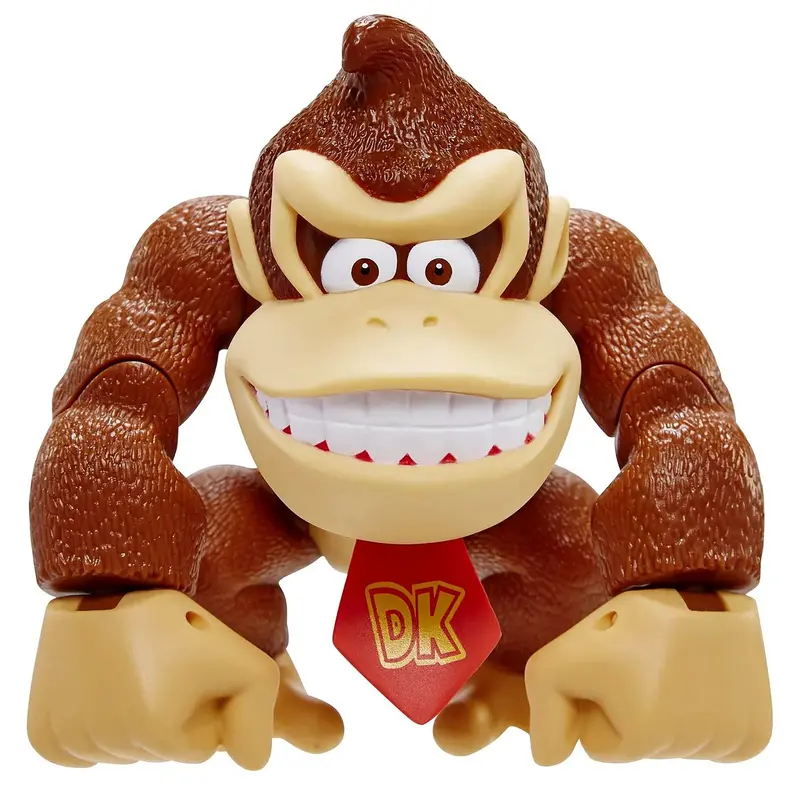Super Mario Bros Deluxe Donkey Kong Action Figure – Retro-Style Collectible 1