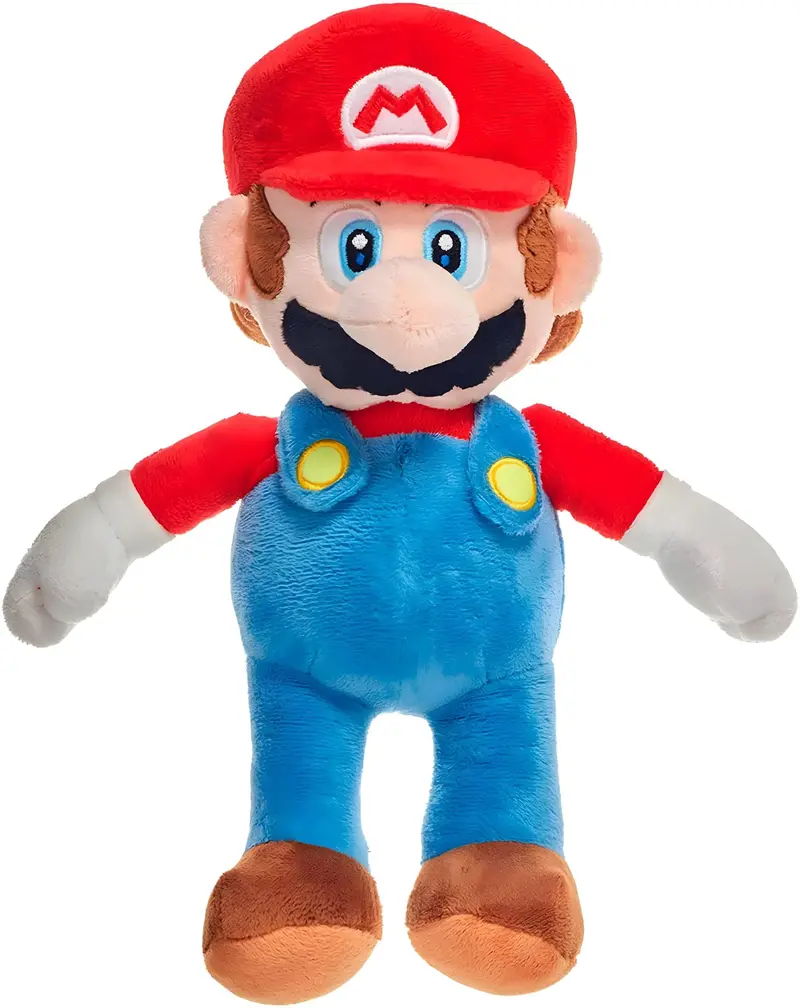 Super Mario Bros Mario Xxl Plush – Extra-Large 60Cm Soft Stuffed Toy 1