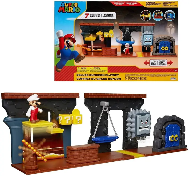 Super Mario Dungeon Adventure Playset – Premium Themed Building Set With Accessories 1