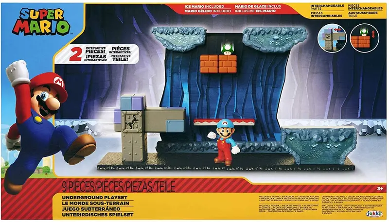 Super Mario Underground Exploration Playset – Immersive Subterranean Game Experience 1