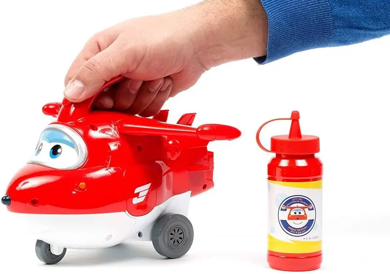 Super Wings Bubble Blast Jett Outdoor Water Play Toy 1