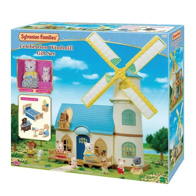 Sylvanian Families Celebration Windmill Gift Set With Decorative Elements 1