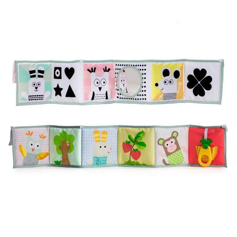 Taf Toys 3-In-1 Interactive Baby Book With Textures And Sounds 1