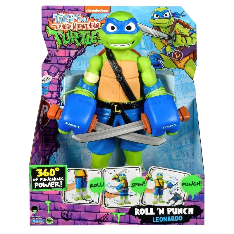 Tales Of Tmnt Roll 'N Punch Leonardo Action Figure 1