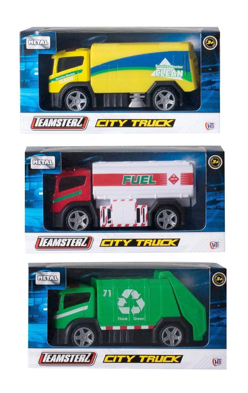 Teamsterz 4-Inch Die-Cast City Trucks Collection 1