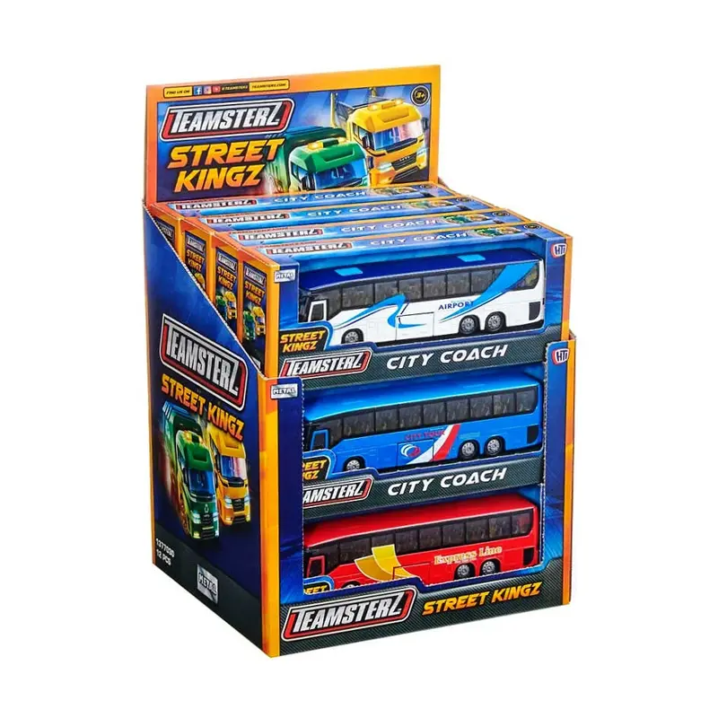 Teamsterz City Coach Die-Cast Vehicle – Assorted Designs 1
