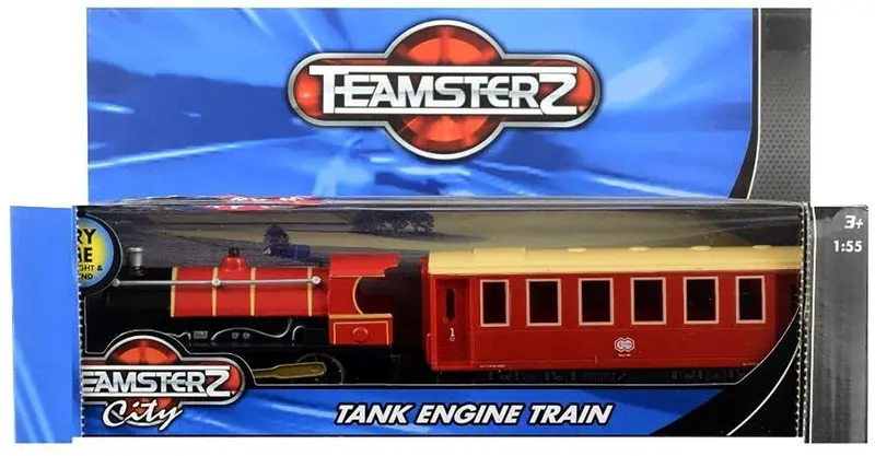Teamsterz Red City Tank Engine Train With Sound Effects 1