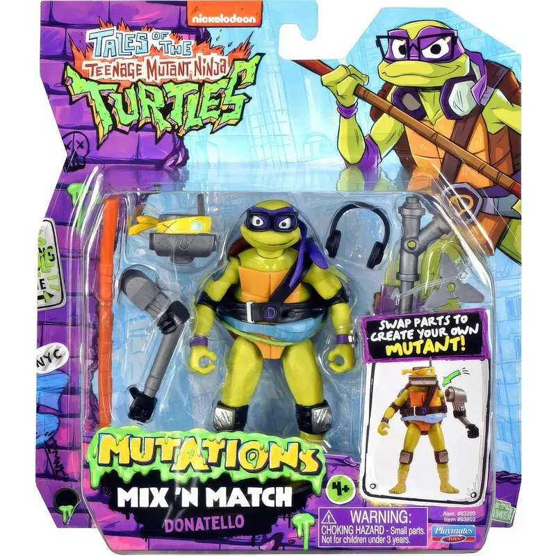 Teenage Mutant Ninja Turtles Mix 'N Match Collectible Figures 2
