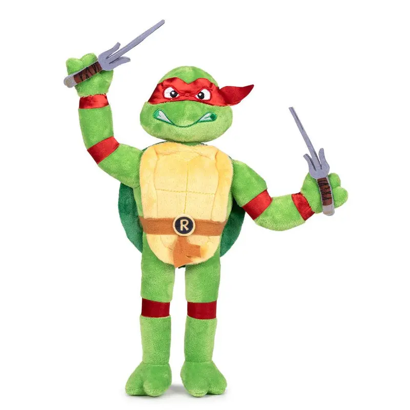 Teenage Mutant Ninja Turtles Raphael Plush – 32Cm Soft Collectible 1