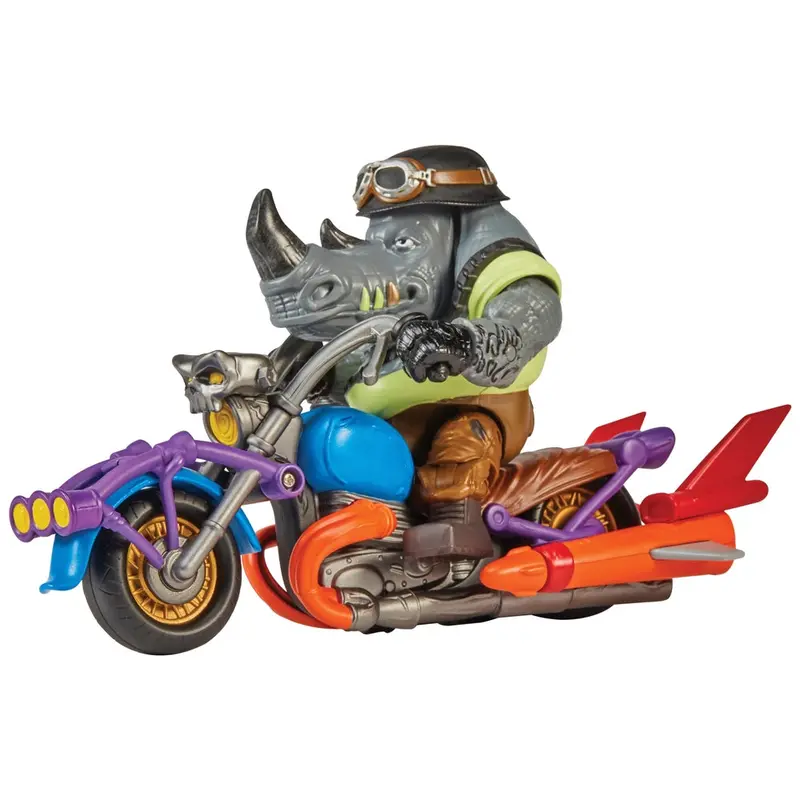 Teenage Mutant Ninja Turtles Rocksteady Chopper Cycle Toy (Movie Edition) 1