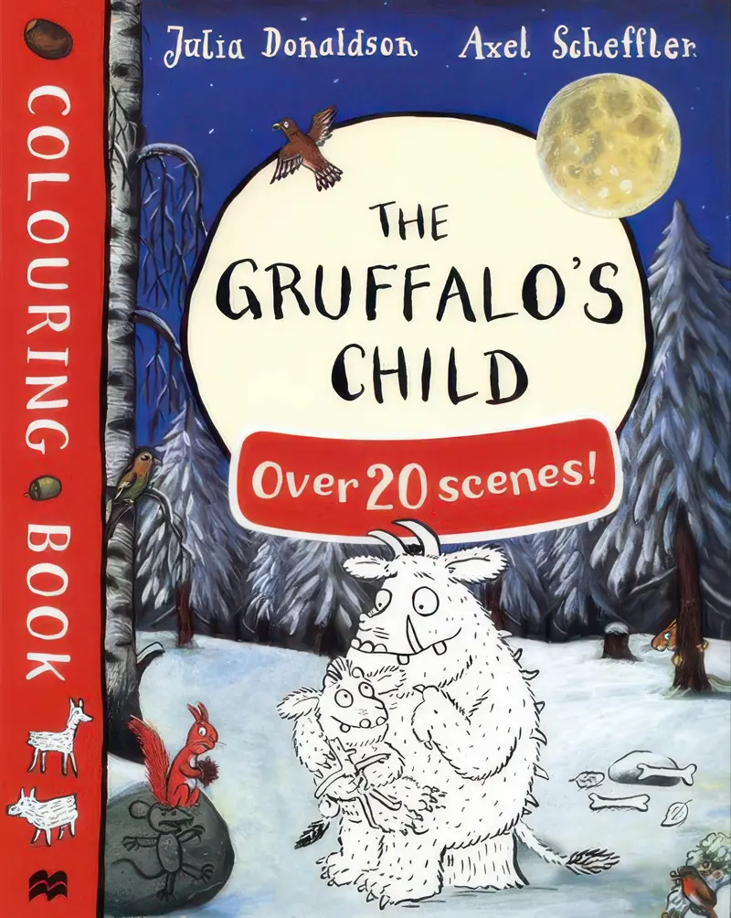 The Gruffalo’S Child Coloring Book: Story-Inspired Illustrations To Color 1