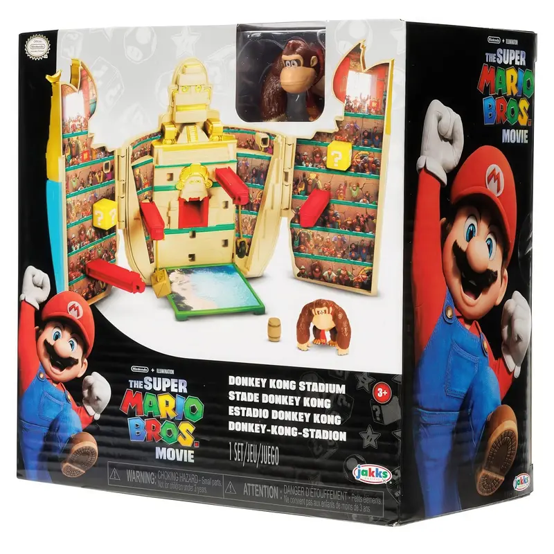 The Super Mario Bros. Movie Donkey Kong Stadium Playset 1