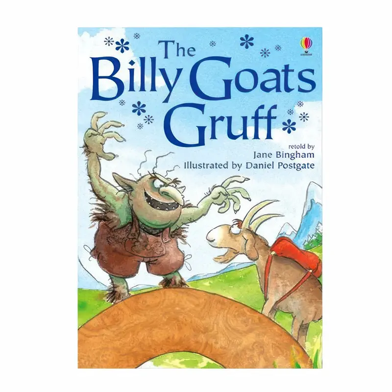 The Three Billy Goats Gruff: A Rhyming, Read-Aloud Folktale (Ages 5–7) 1