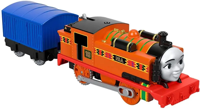Thomas & Friends Nia Motorized Train Engine – Interactive Rolling Toy 1