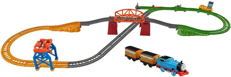 Thomas & Friends Trackmaster 3-In-1 Pickup Playset – Versatile Rail Adventure 1