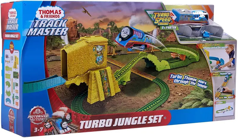 Thomas & Friends Trackmaster Turbo Jungle Adventure Playset 1