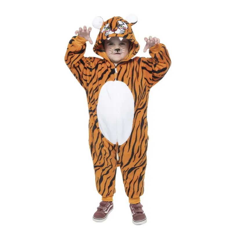 Tiger Costume For Kids – Medium Size Animal Dress-Up 1