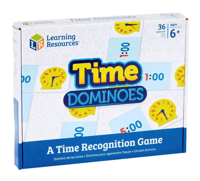 Time Dominoes – Fun Matching Game To Reinforce Clock Reading Skills 1