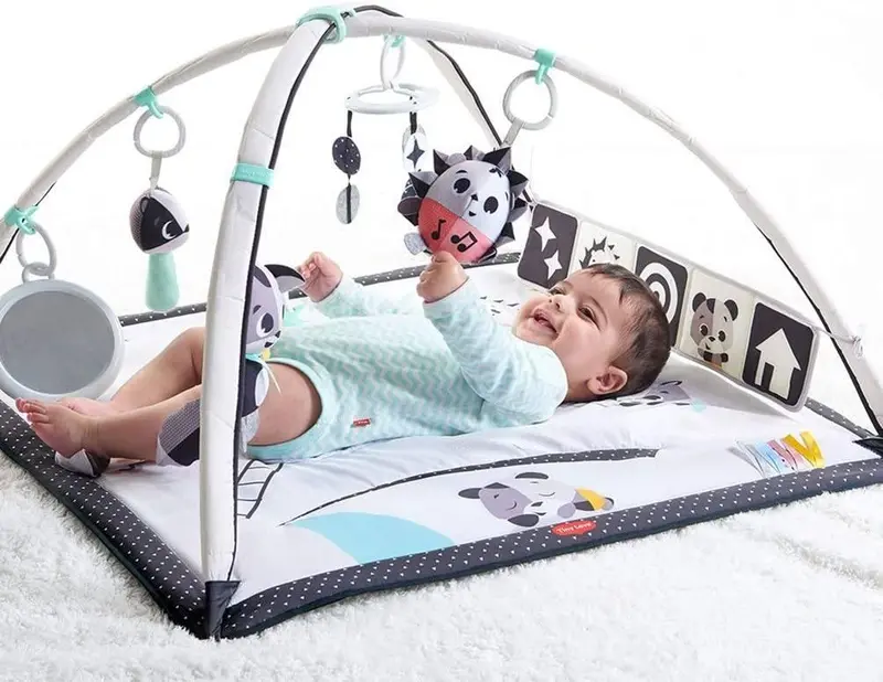 Tiny Love Gymini Magical Tales Play Mat – Sensory Activity Gym For Newborns 1