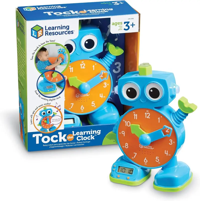 Tock The Learning Clock – Hands-On Time-Telling Educational Toy 1