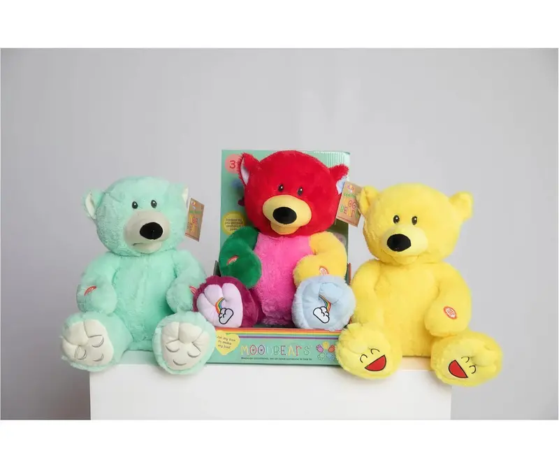Tomy Mood Bears Talking Bear – Happy Expression 1
