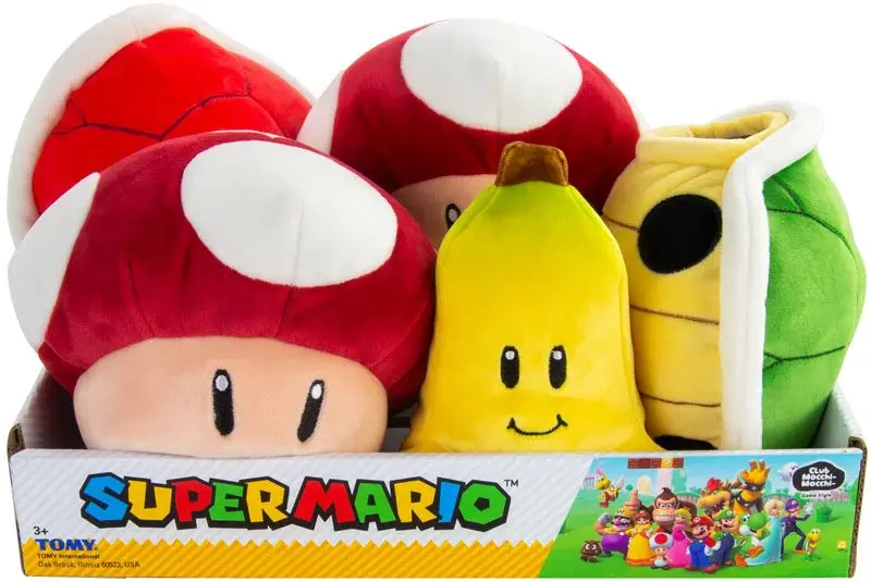 Tomy Super Mario Junior 6-Inch Plush Toy – Assorted Characters 1