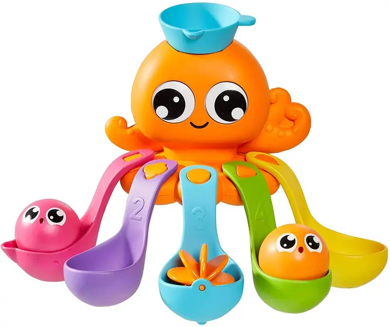 Tomy Toomies 7-In-1 Bath Octopus – Sensory Water Play Activity Toy 1