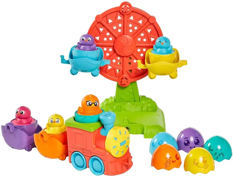 Tomy Toomies Eggventure Train – 2-In-1 Transforming Playset 1