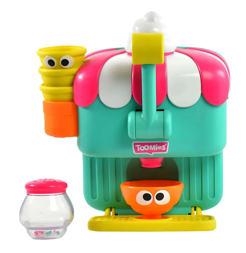 Tomy Toomies Foam Cone Factory Deluxe Bath Playset 1