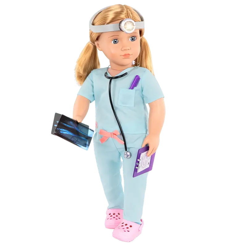 Tonia Doctor Doll – 18-Inch Our Generation Role-Play Figure 1