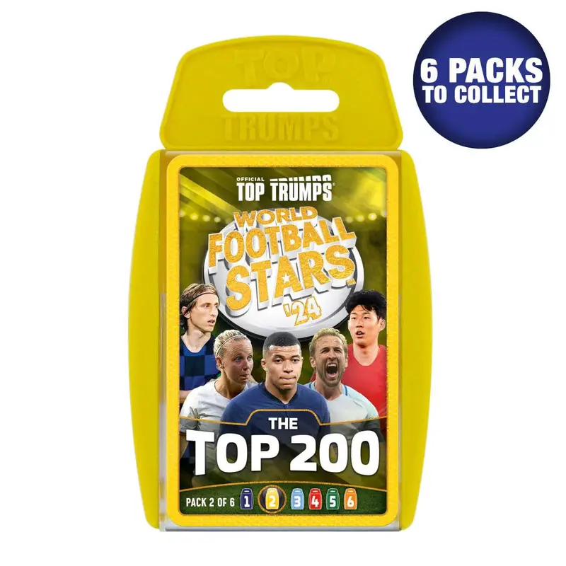 Top Trumps Football Stars: Elite 200 Cards – Pack 2 1