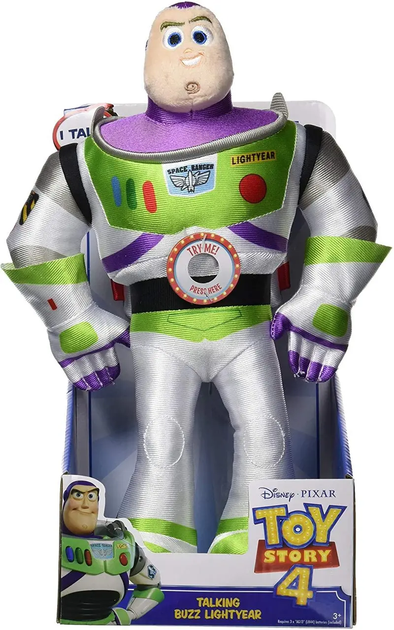 Toy Story 4 Buzz Lightyear Talking Plush – 33 Cm Interactive Toy 1