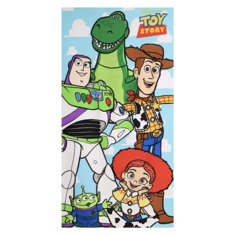 Toy Story Inspired Microfiber Beach Towel – 70 X 140 Cm, Pixar Character Print 1