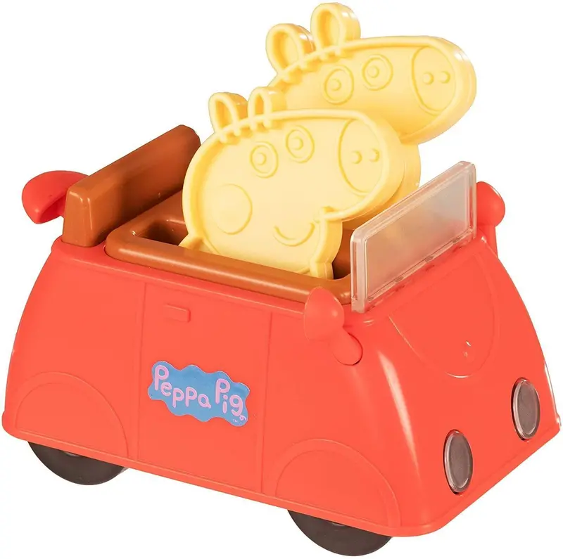 Toybox Hti Peppa Pig Toaster Car Playset – Fun Kitchen-Themed Vehicle Toy 1
