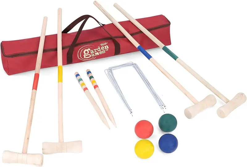 Toyrific Wooden Croquet Set – Ty5967 Outdoor Garden Game 1