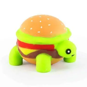Turtleburger Squishy Toy – Playful Food-Themed Squeeze Toy 1