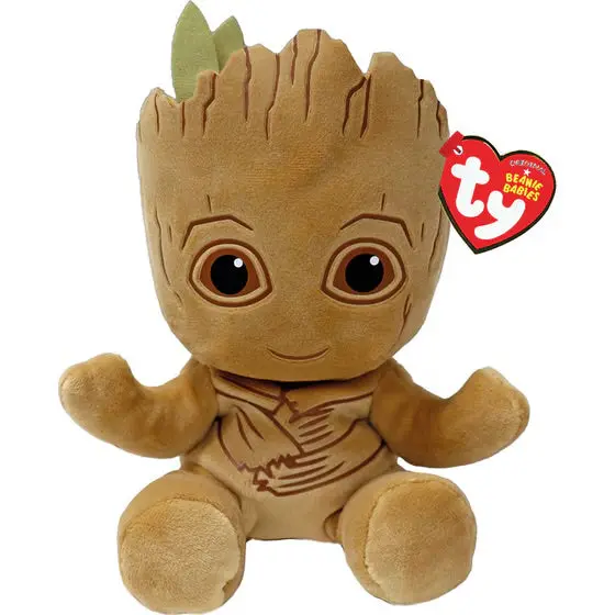 Ty Beanie Babies Marvel Groot Cuddly Plush – 15Cm 1