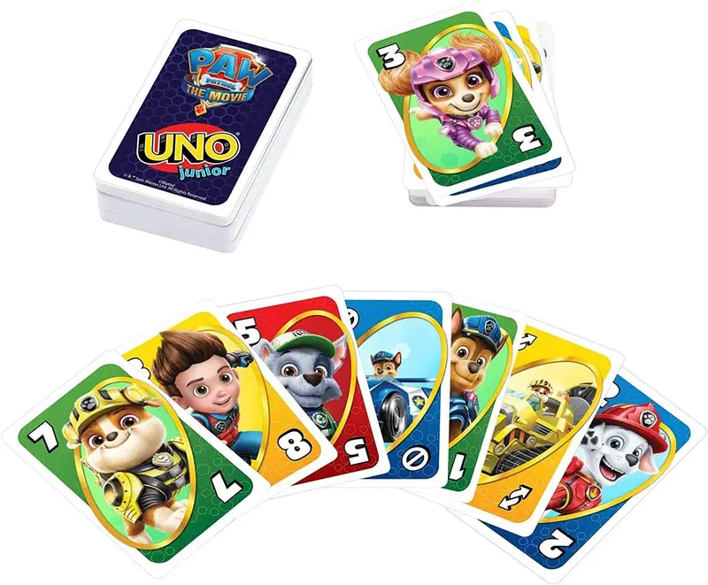 Uno Junior Paw Patrol Edition – Kid-Friendly Card Game For Preschoolers 1
