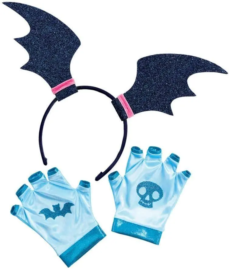 Vampirina Costume Accessory Set: Glow Headband & Matching Gloves 1