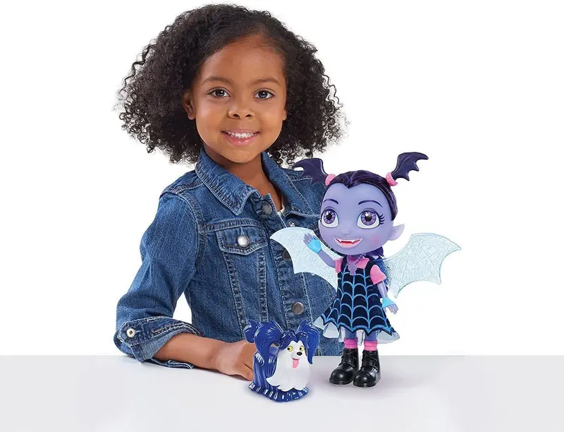 Vampirina & Wolfie Bat-Tastic Talking Figure Set – Interactive Duo Playset 1