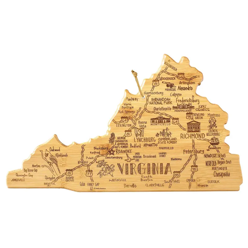Virginia Heritage Cutting Board – 16.5" X 9.5" 1