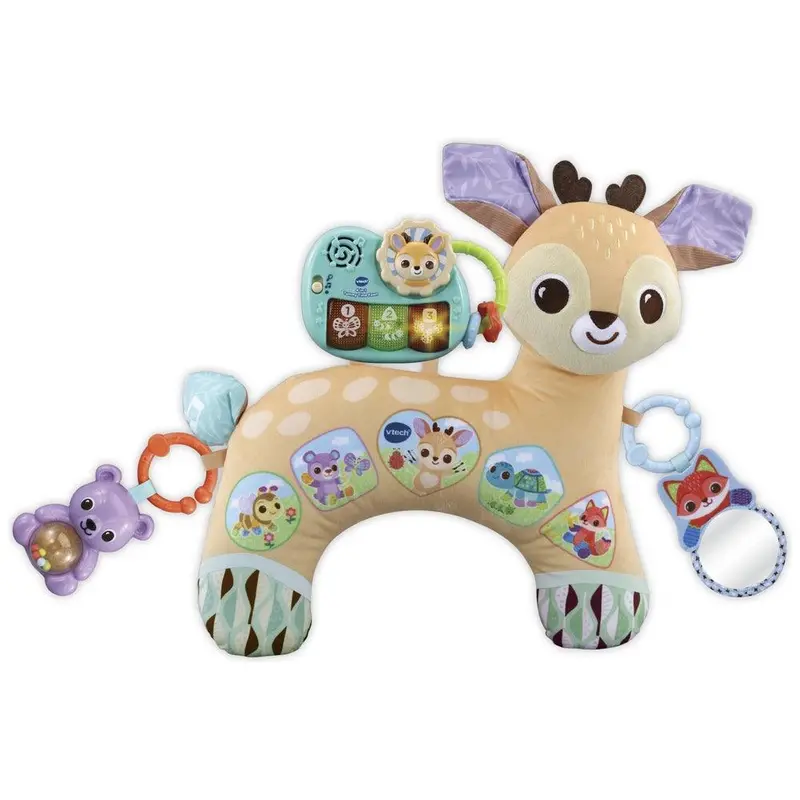 Vtech 4-In-1 Tummy Time Fawn – Multi-Stage Infant Development Toy 1