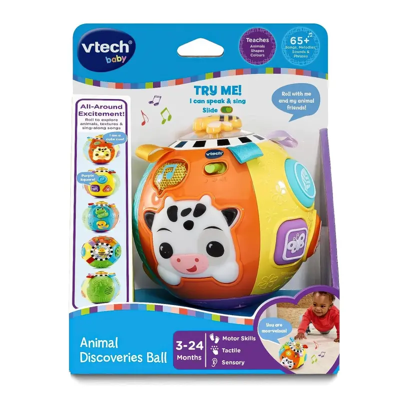 Vtech Baby Animal Discoveries Sensory Ball 1