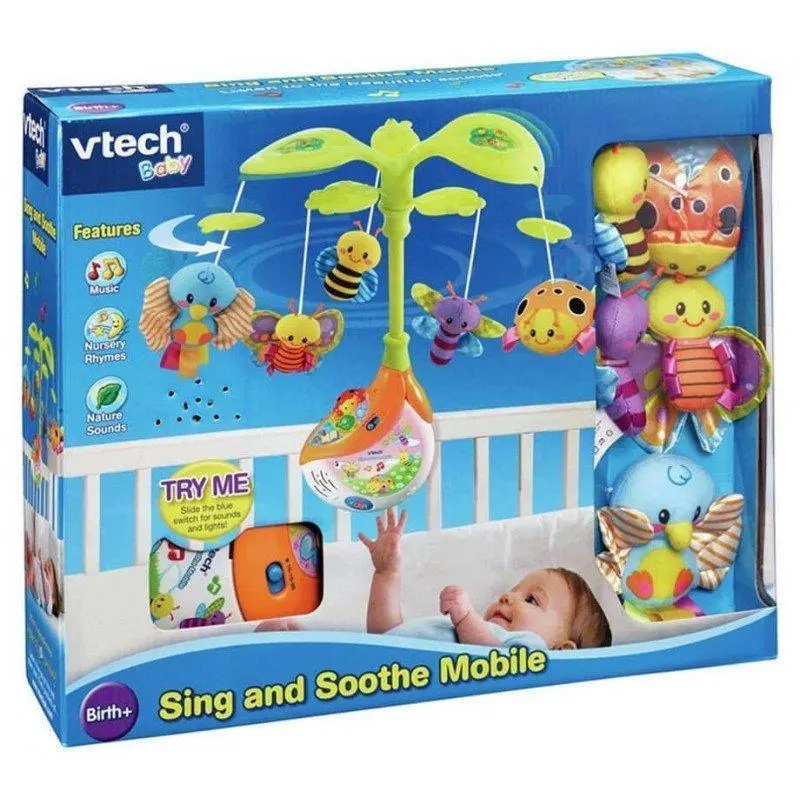 Vtech Baby Sing & Soothe Cradle Mobile – Gentle Music And Light Display 1