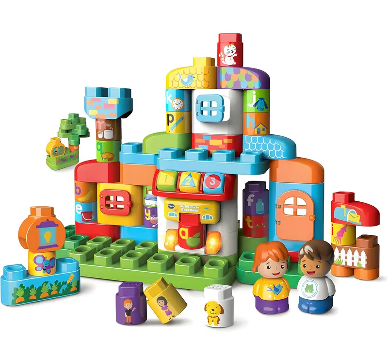 Vtech Blabla Blocks Alphabet House – Interactive Learning Playset For Toddlers 1
