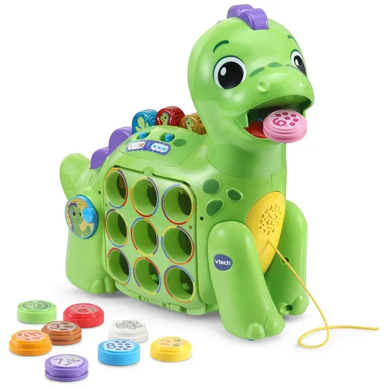 Vtech Chomp-Along Dino – Chewable & Interactive Dinosaur Toy 1
