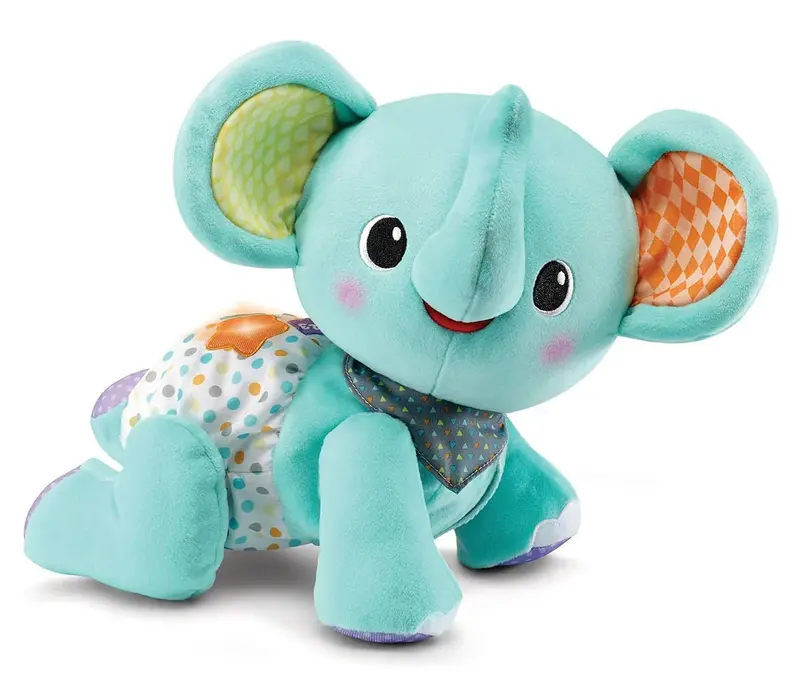 Vtech Crawl-With-Me Elephant Interactive Toy For Babies 1