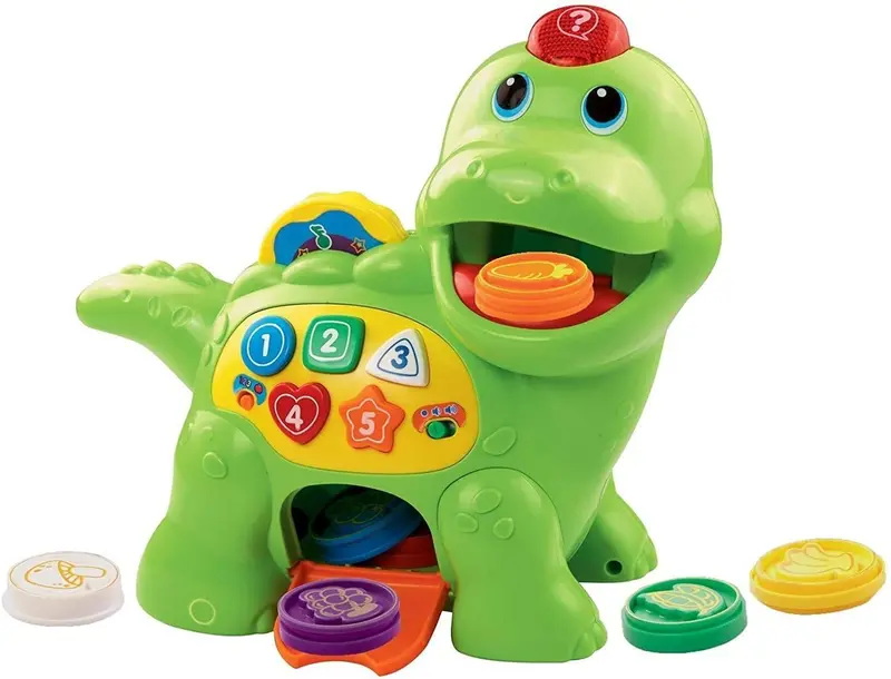 Vtech Feed Me Dino Interactive Learning Toy – Model 1577 1